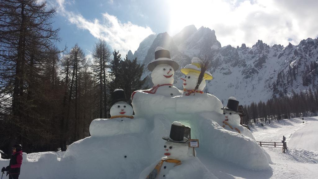 Casa Monteggia Toblach Buitenkant foto